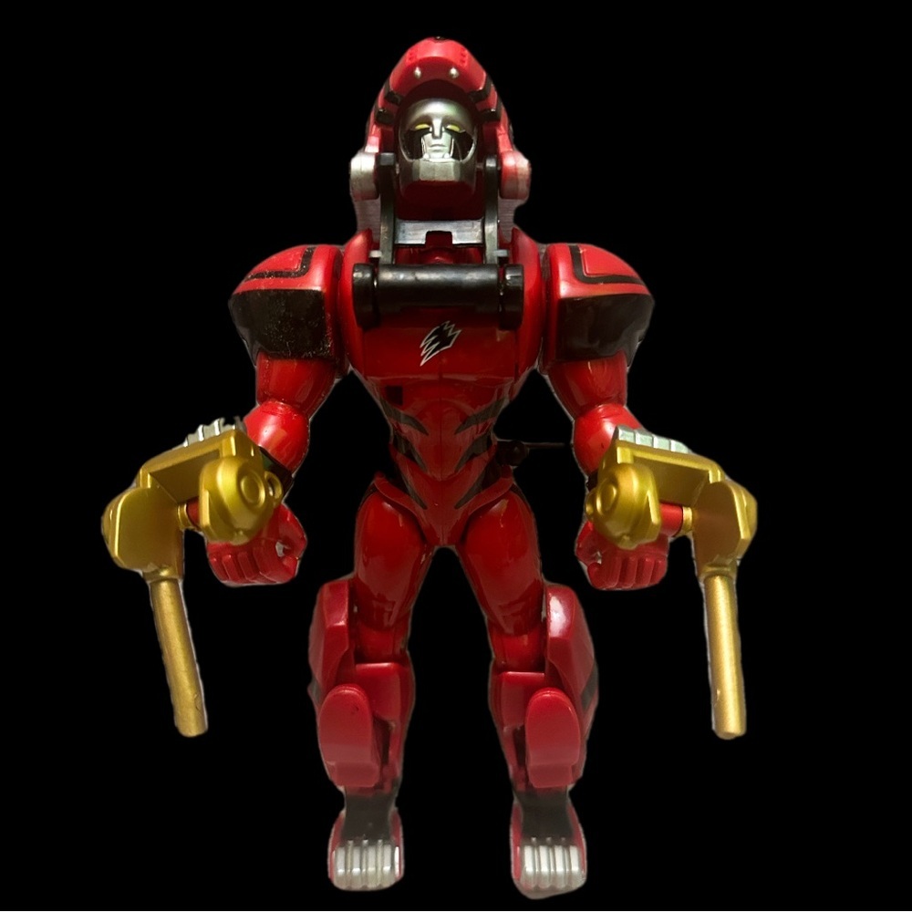 Power Rangers Bandai 2007 Red Tiger  Action  Figure
